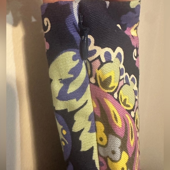 Talbots Pink and Purple Embellished Mini Pencil Skirt - Picture 6 of 9